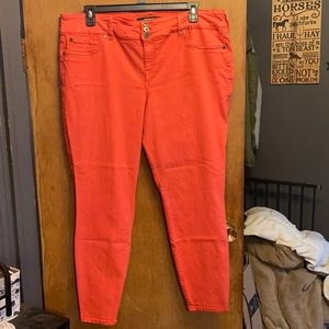 Torrid Denim 3 button Jeggings